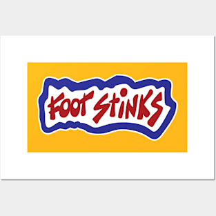 Foot Stinks Posters and Art